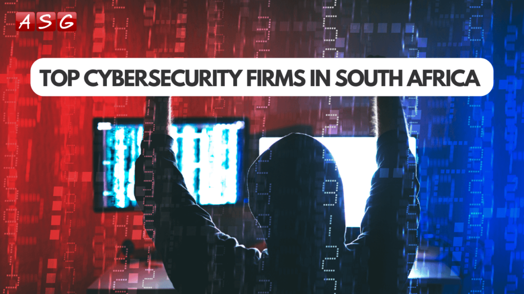 What do cybersecuty companies in South Africa do by ASG