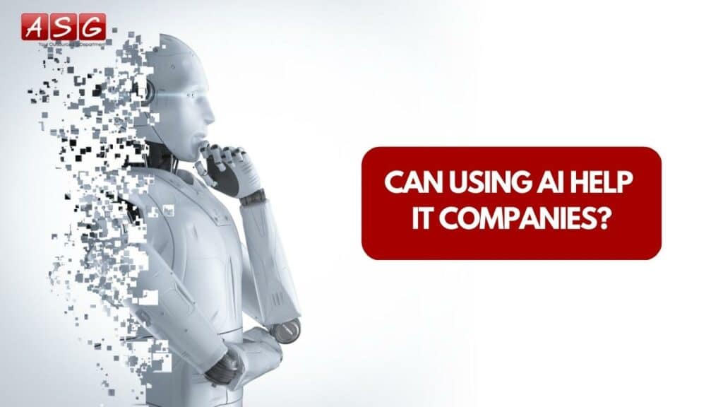 An AI thinking of how it can help IT Companies in South Africa